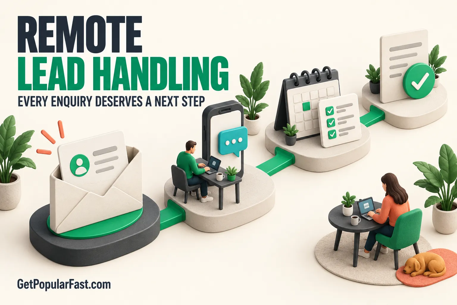 Remote Lead Handling: Stop Losing Enquiries Between The Form And The Follow Up