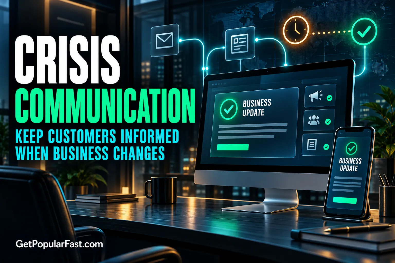 Crisis Communication: Keep Customers Informed When Business Changes